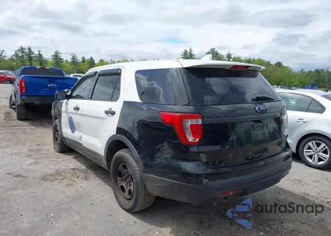 2016 Ford Police Interceptor из США, поврежденный, VIN 1FM5K8AR7GGA96623